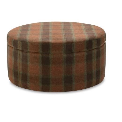 Picture of Cyrus 20" Round Storage Ottoman